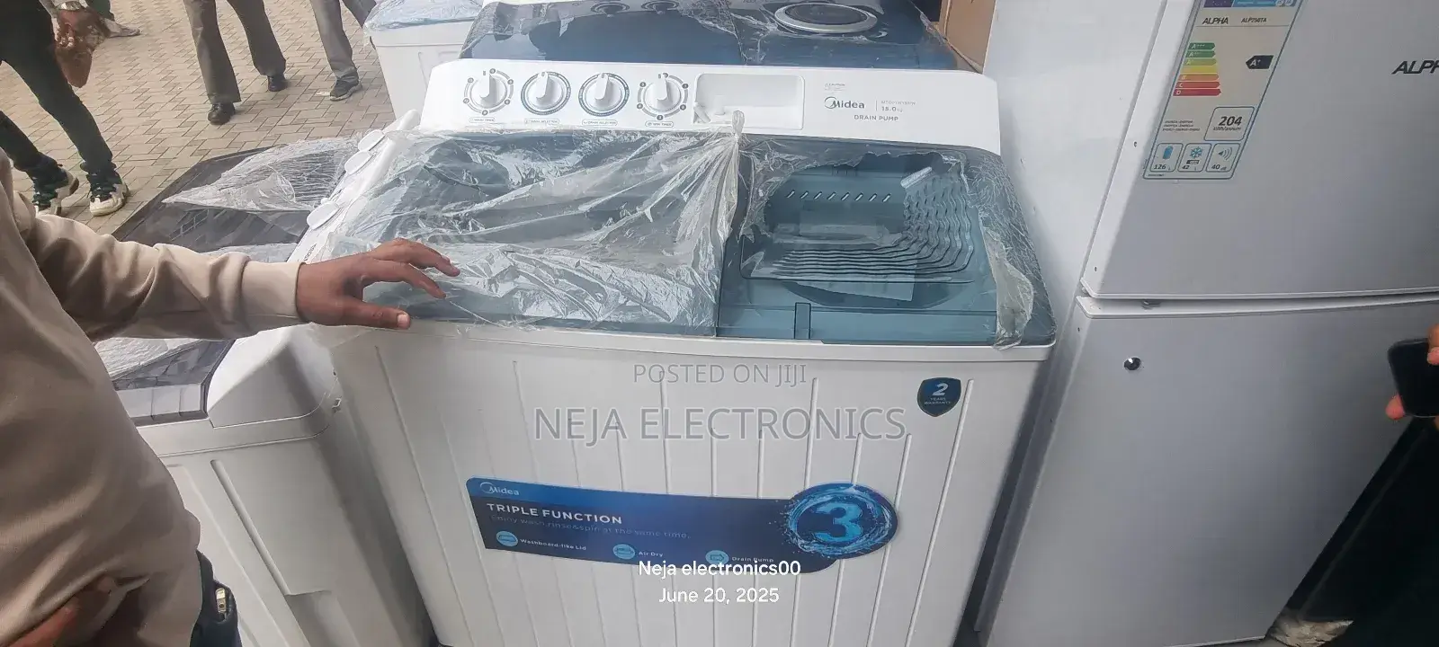 Midea Washing Machine 15kg Deliver
