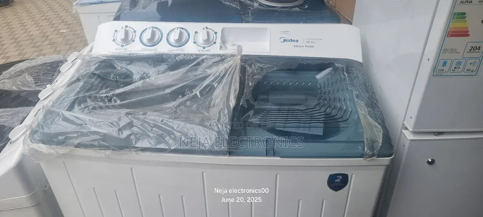 Midea Washing Machine 15kg Deliver