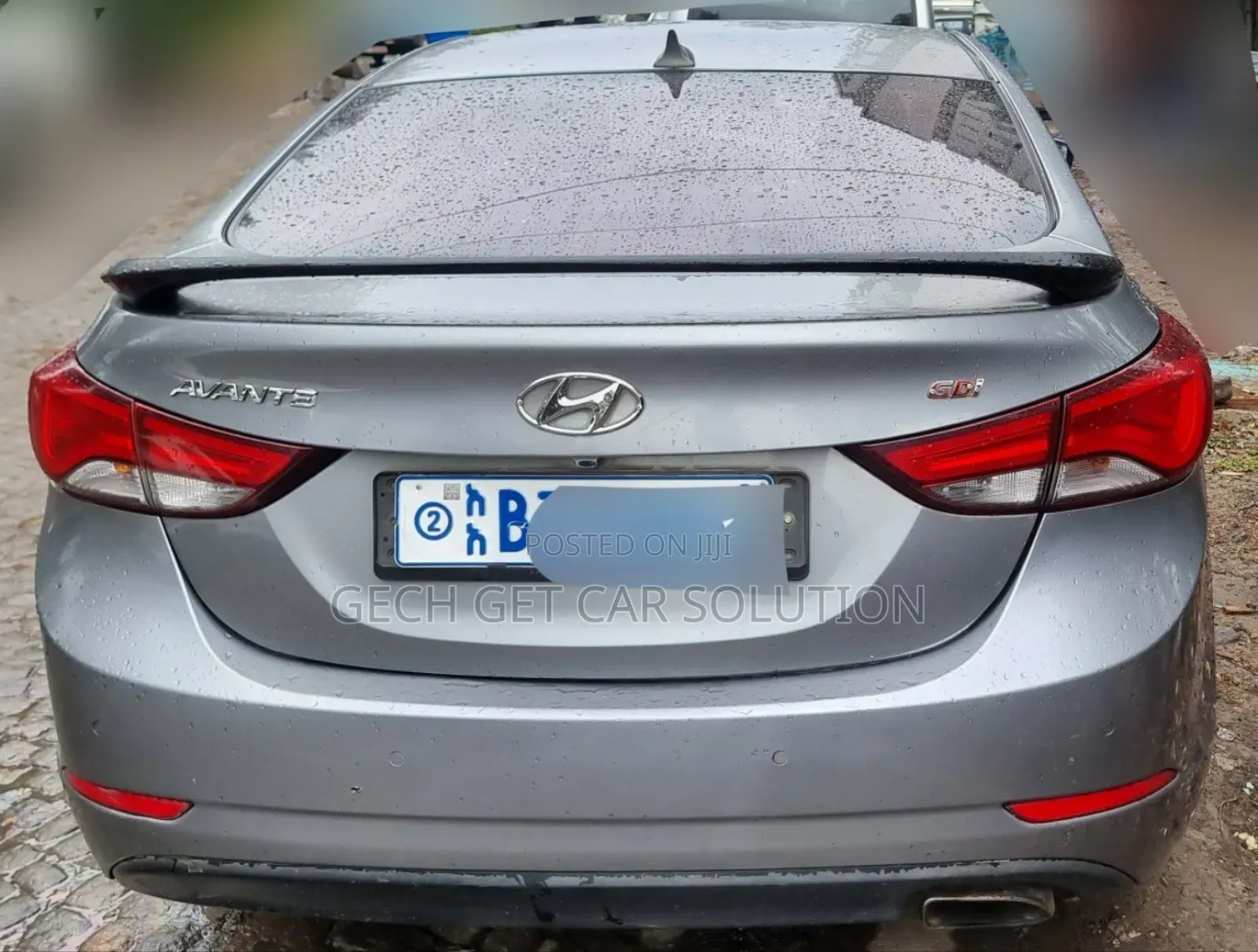 Hyundai Avante 2014 Gray