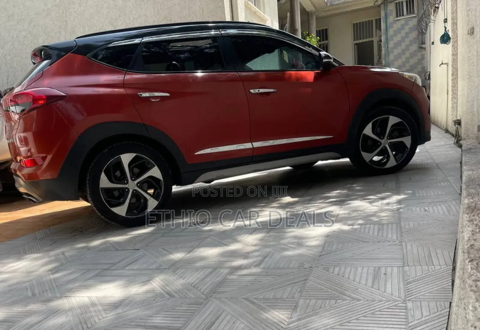 Hyundai Tucson 2017 Burgundy