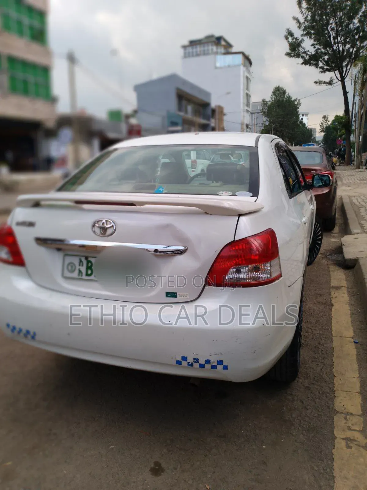 Toyota Yaris 2009 White