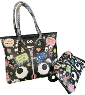 Photo - New Arrival – Imported Leather-Look Handbag + Sling Bag 