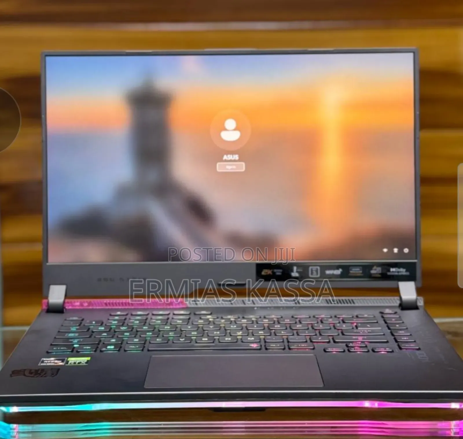 New Laptop Asus ROG Strix G17 32GB AMD Ryzen 9 HDD+SSD 1.5T