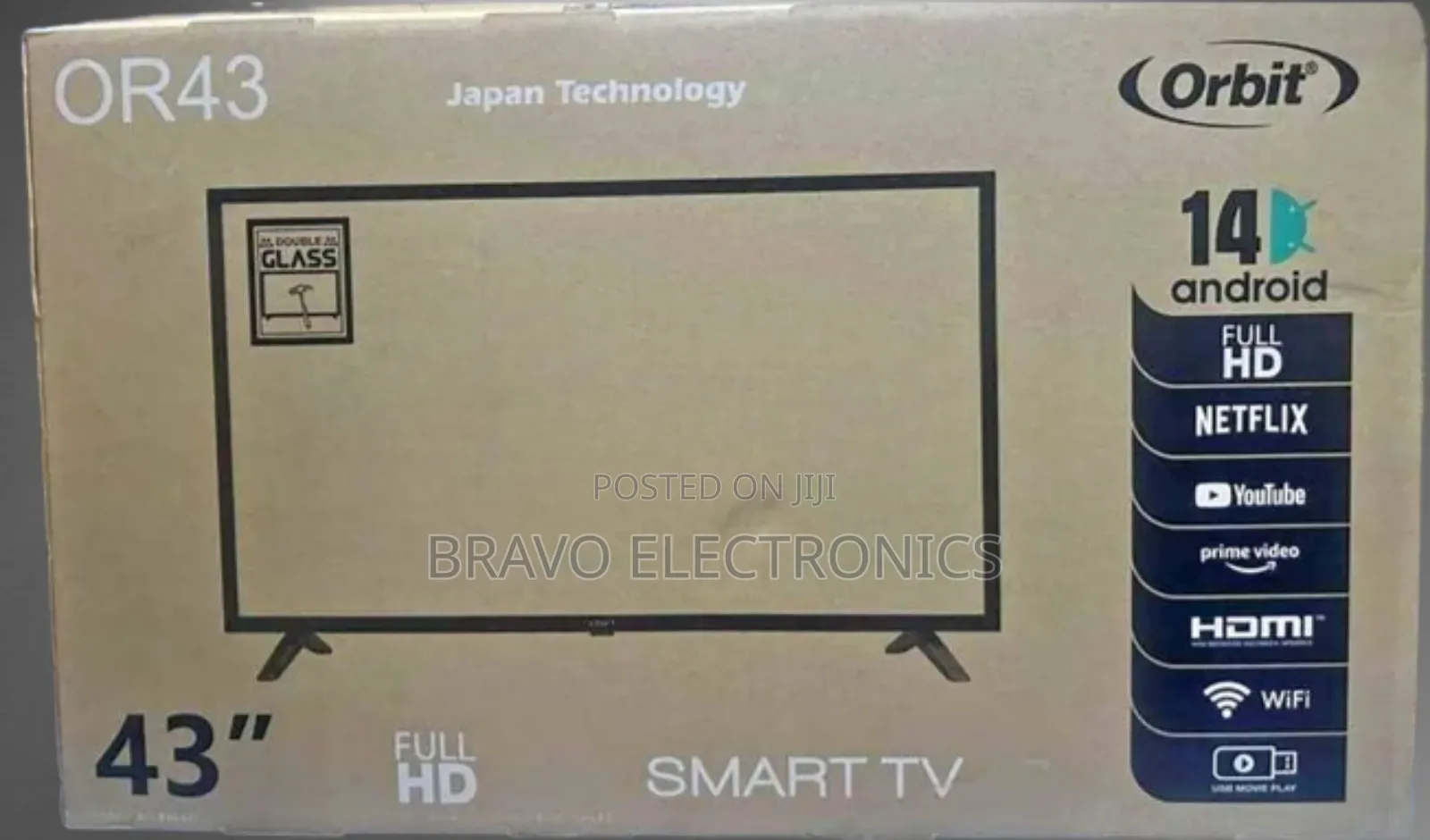 Orbit 43 Tv Smart Android 2025