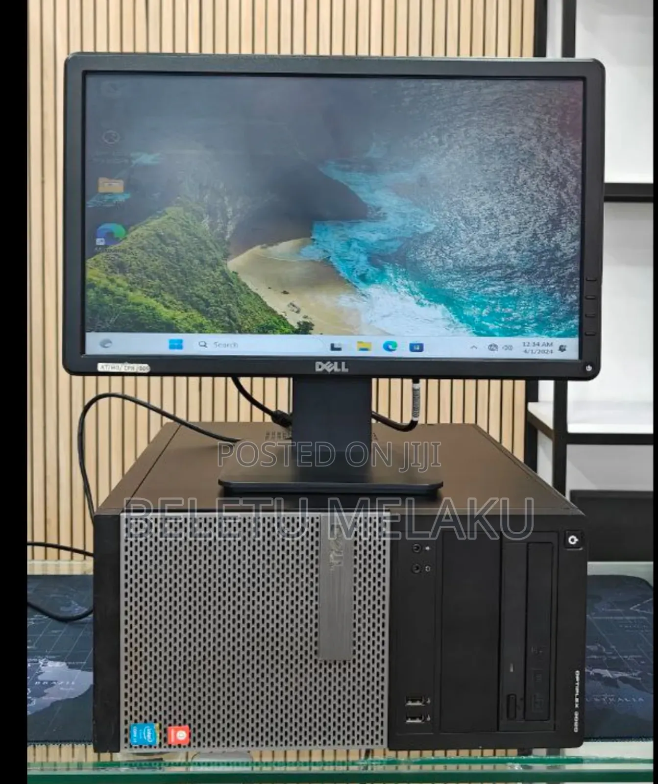 New Desktop Computer Dell OptiPlex 3020 4GB Intel Core I5 HDD+SSD 500GB