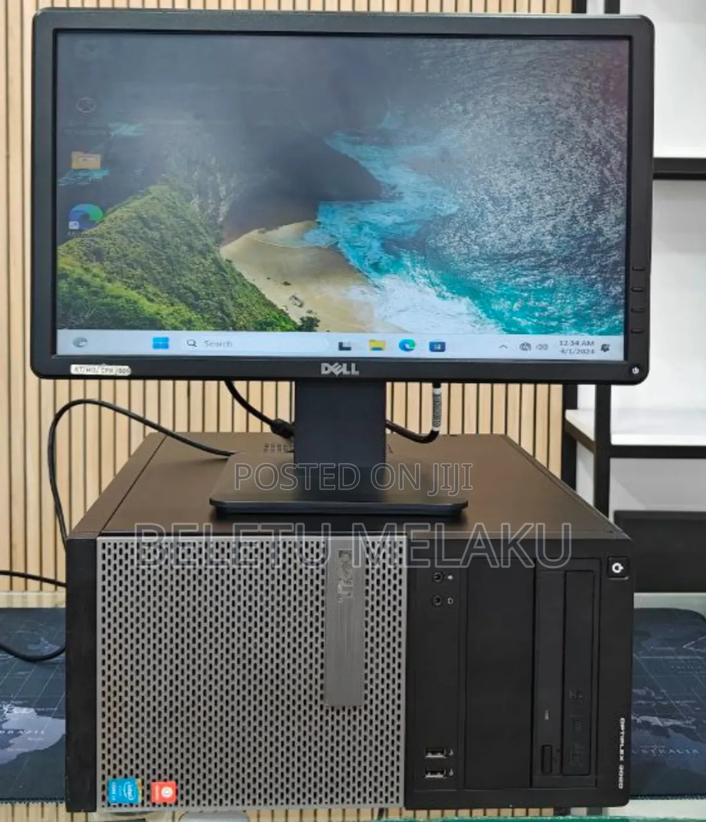 New Desktop Computer Dell OptiPlex 3020 4GB Intel Core I5 HDD+SSD 500GB