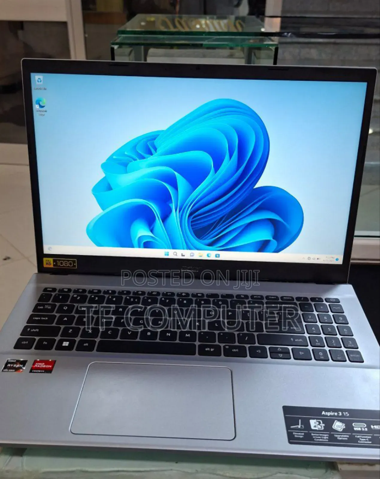 New Laptop Acer Aspire 3 16GB AMD Ryzen 7 SSD 512GB