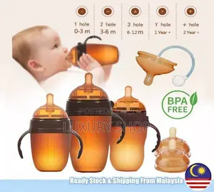 Silicone Baby Water Bottle