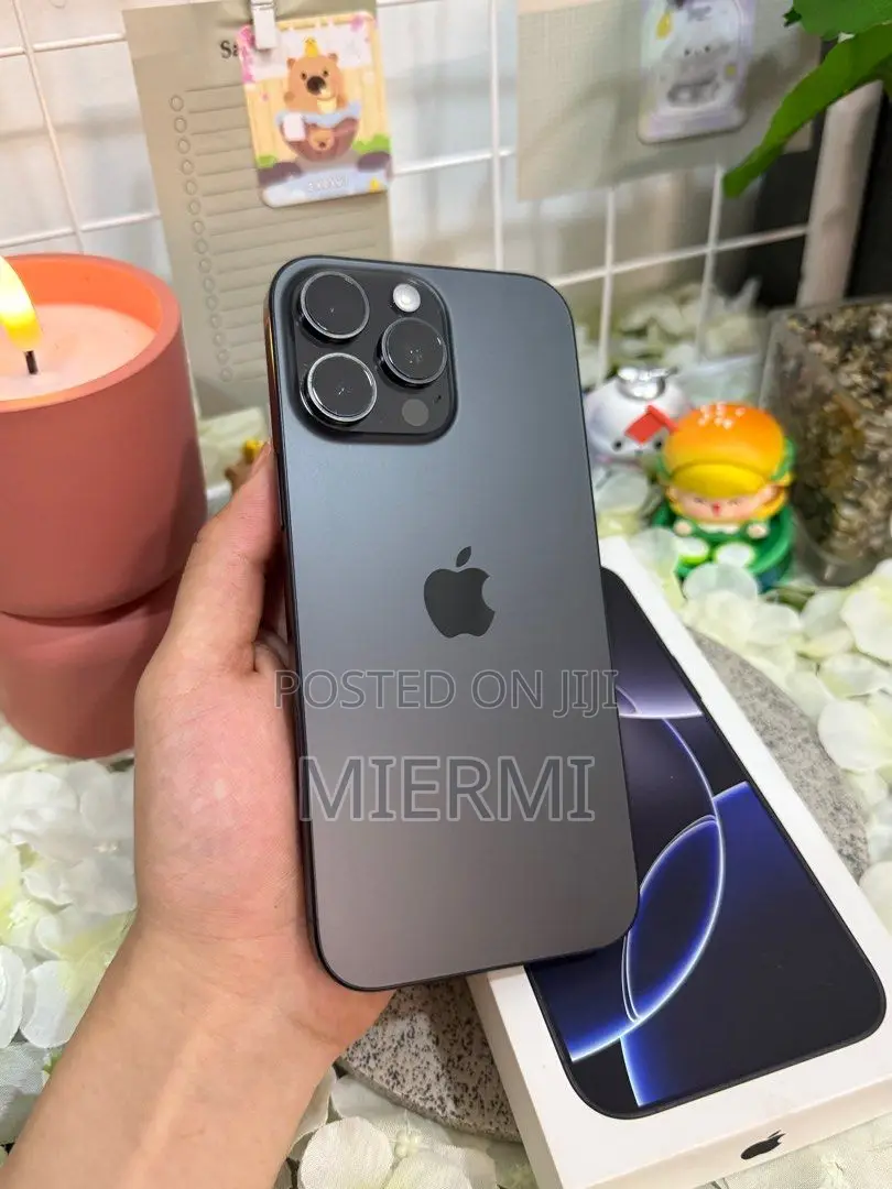 New Apple iPhone 16 Pro Max 256 GB Black