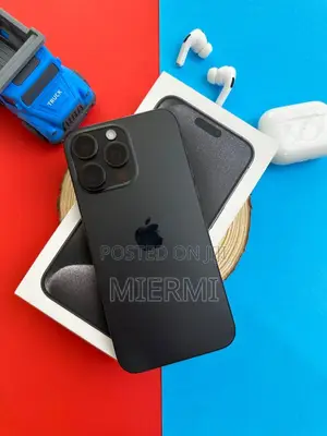 Photo - New Apple iPhone 15 Pro 128 GB Black