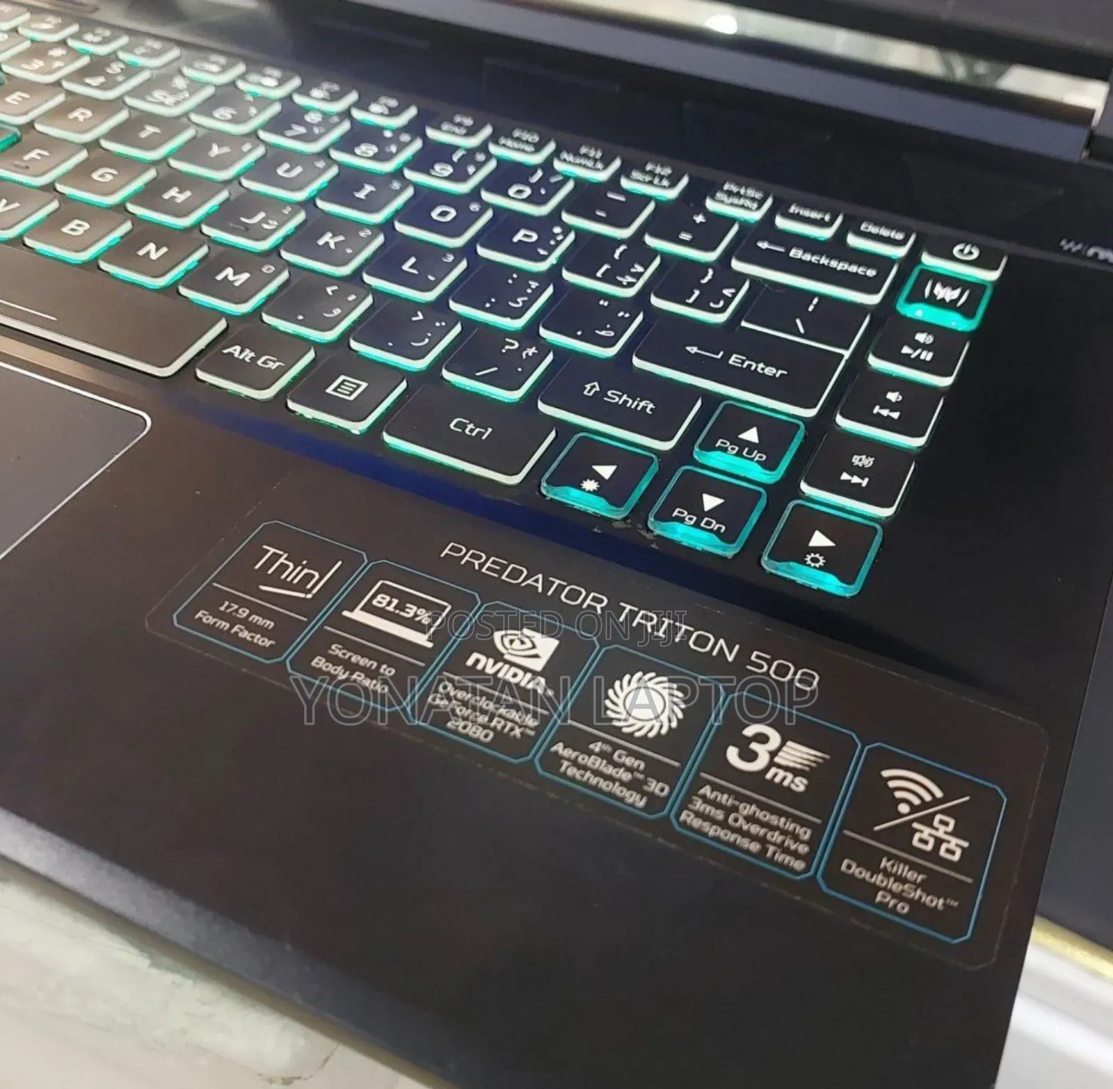 New Laptop Acer Predator 17 16GB Intel Core I7 SSD 1T