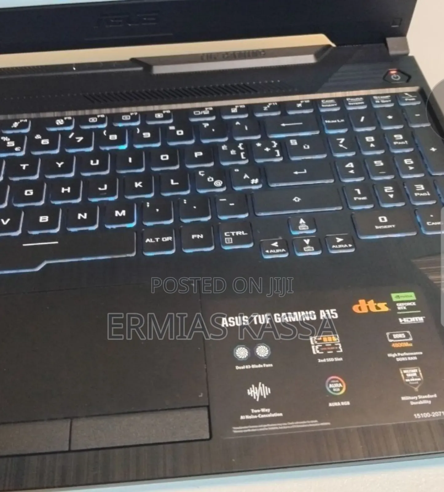 New Laptop Asus TUF Gaming A15 16GB AMD Ryzen 5 SSD 512GB