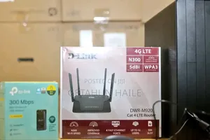 D-Link DWR-M920 4g Lte Route (Simcard የሚቀበል ባለ 4 እንቴና Router