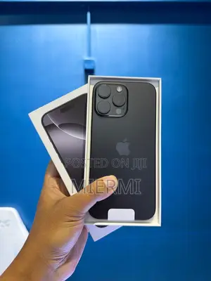 Photo - New Apple iPhone 16 Pro 256 GB Black