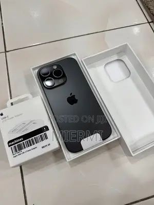 New Apple iPhone 16 Pro 256 GB Black
