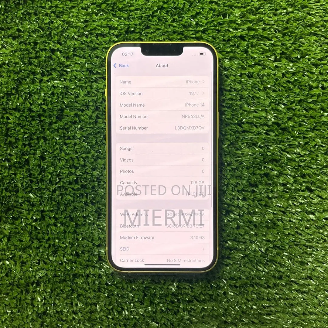 Apple iPhone 14 128 GB Yellow