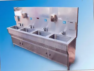 Photo - Stainless Steel Wash Station