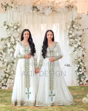 Family Habesha Kemis Traditional Clothes