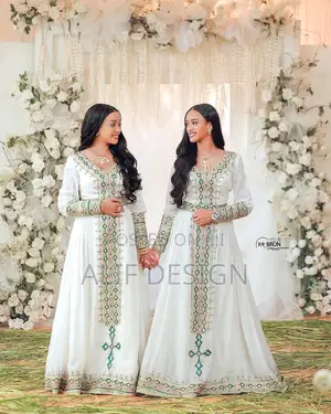 Family Habesha Kemis Traditional Clothes
