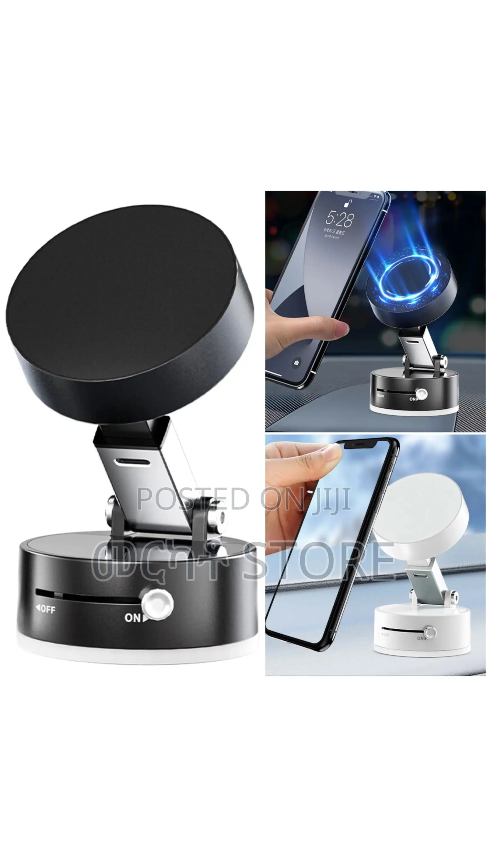 Vacuum Suction Phone Holder