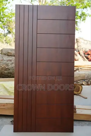 Photo - Engineered Wooden Door Made Of Lime Stone, Wood Chem Comp.