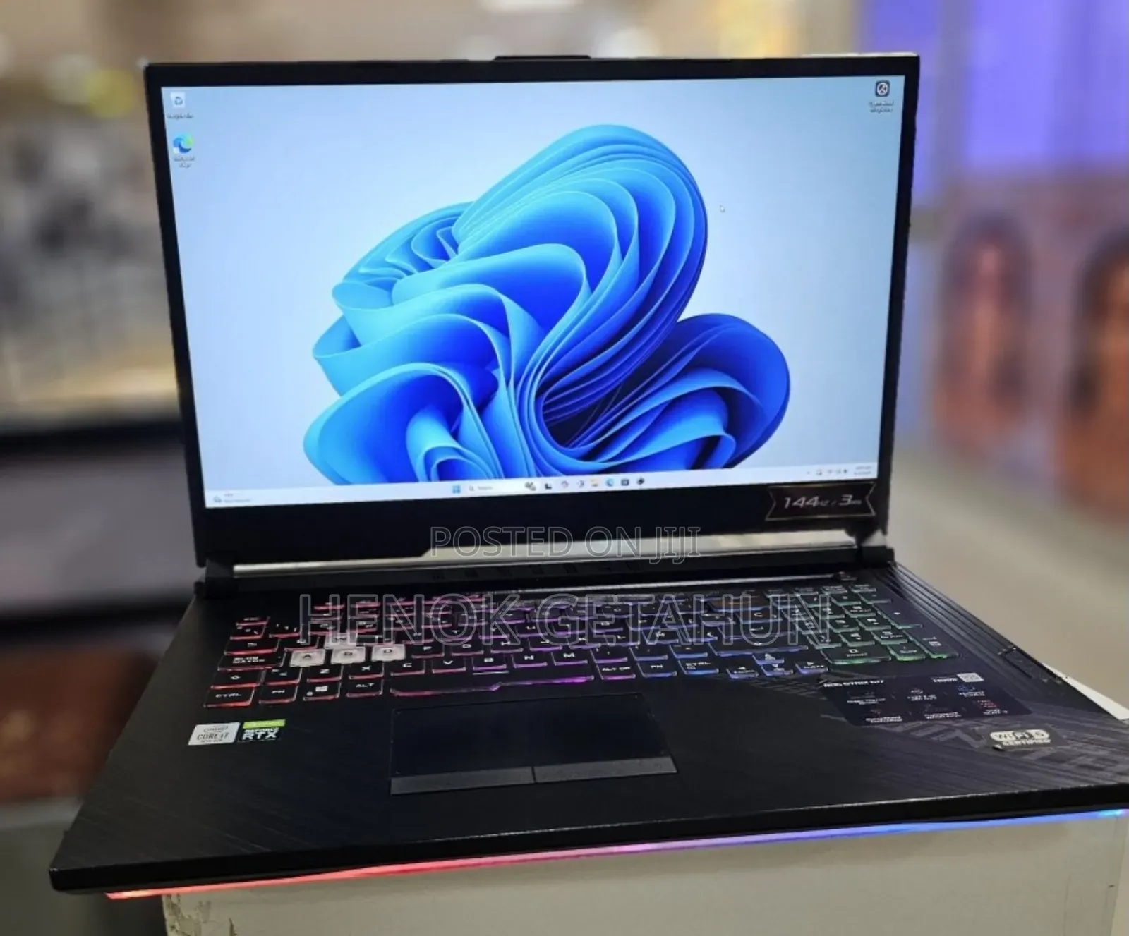 New Laptop Asus ROG Strix G17 32GB Intel Core I7 SSD 1T