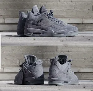 4air Jordan 4 Kaws High Master Quality Smooth Sneakers For