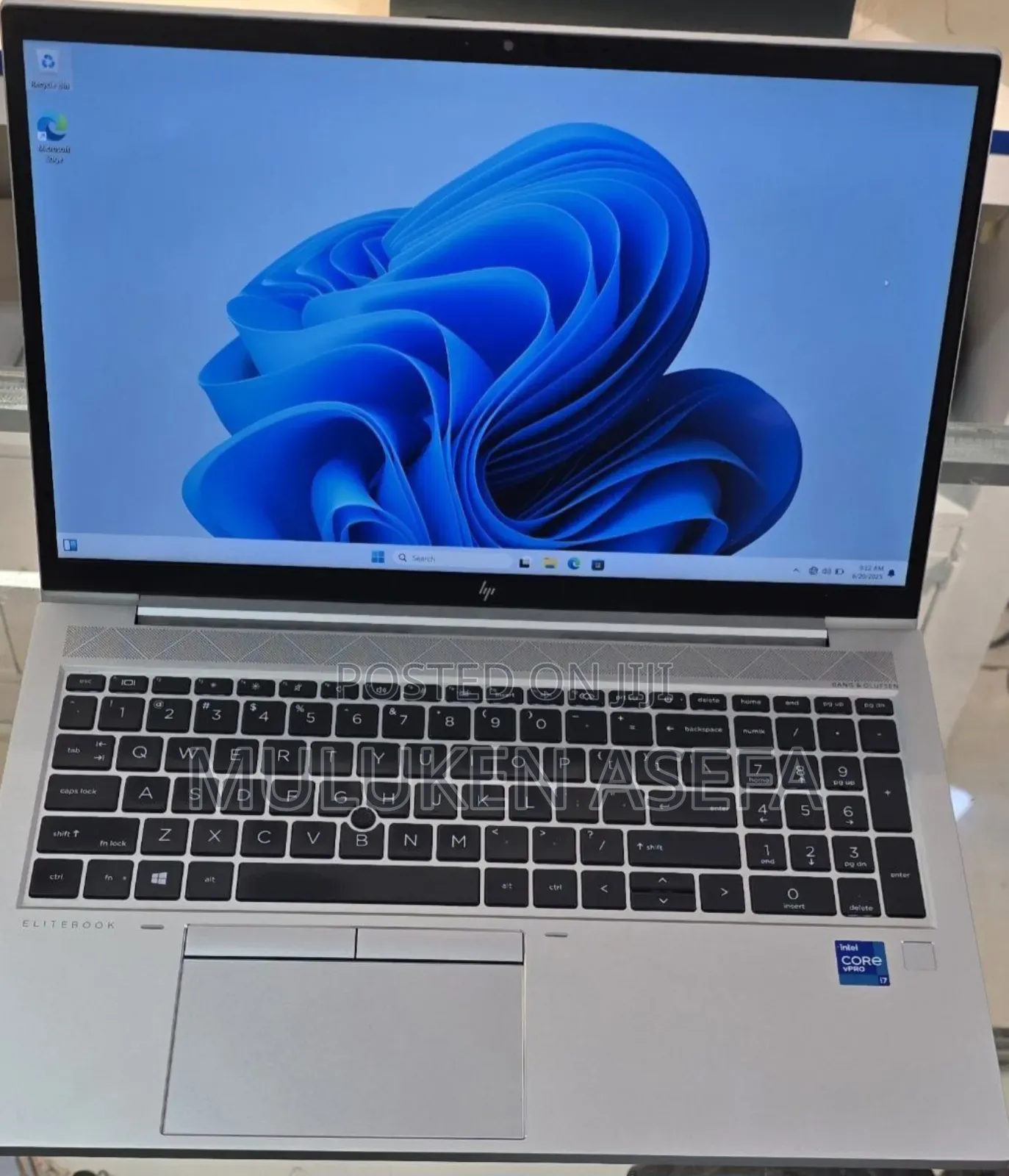 New Laptop HP EliteBook 850 G8 16GB Intel Core I7 SSD 512GB