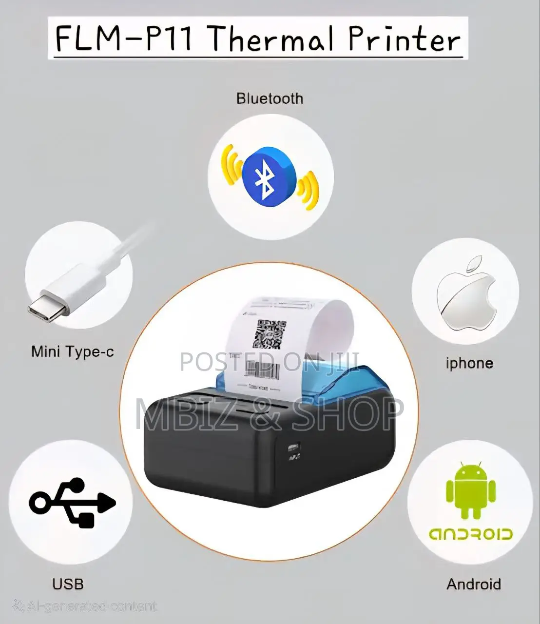 Mini Bluetooth Thermal Printer