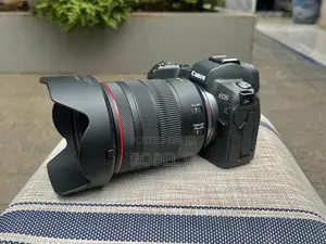 Photo - Canon Eos R With Red Ring Lens Rf Mount