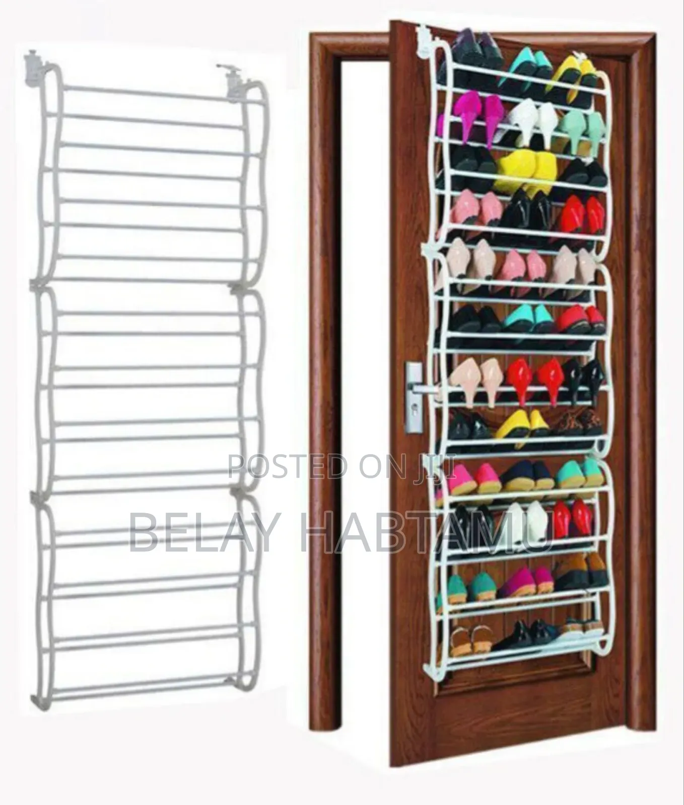 36 Pairs Over the Door Shoe Rack