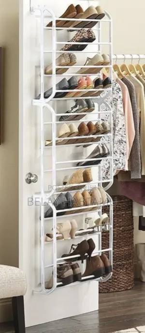 36 Pairs Over the Door Shoe Rack
