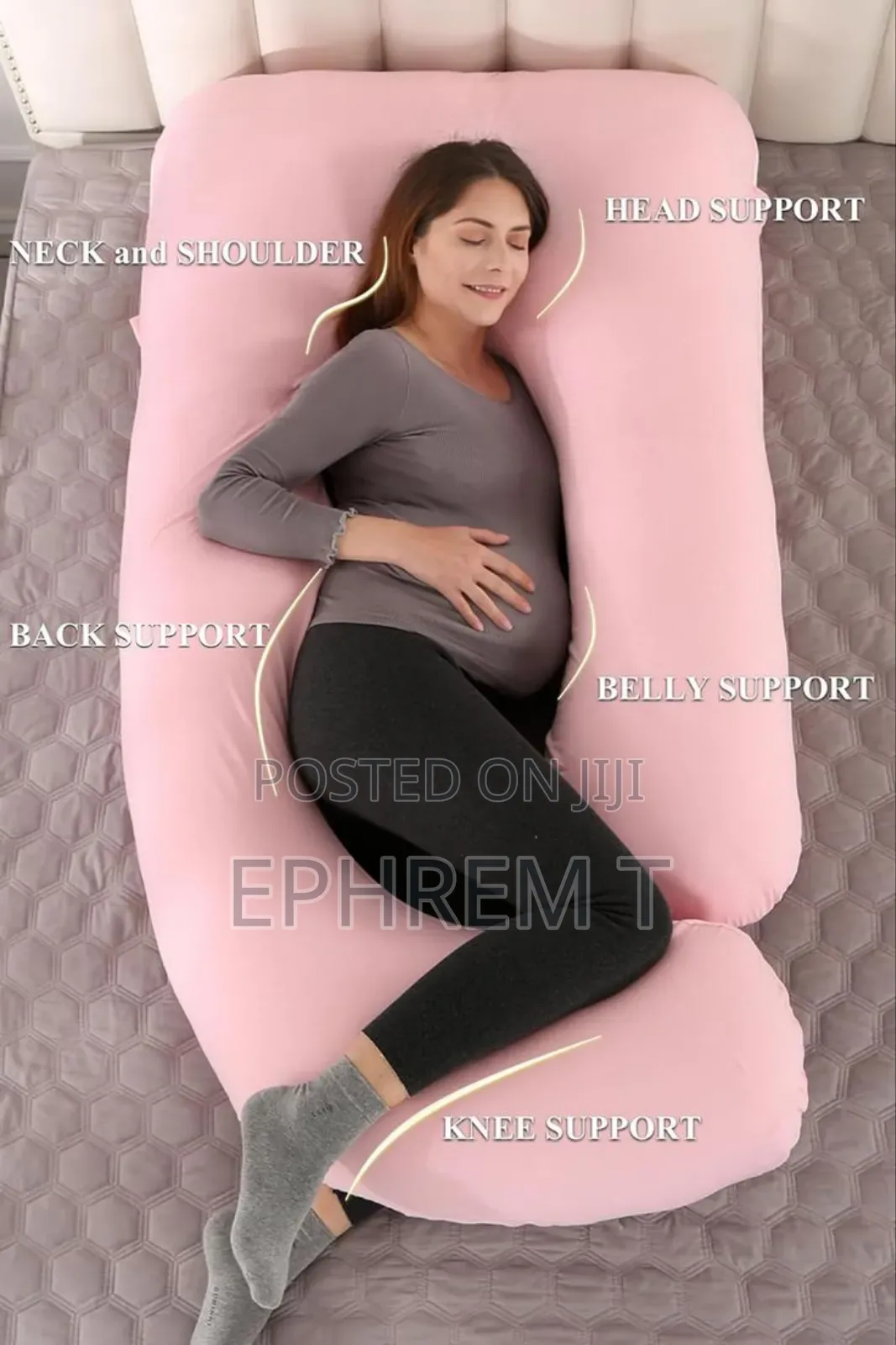 Pregnancy Pillow ጥራታቸውን የጠበቁ የእርግዝና ትራሶችን