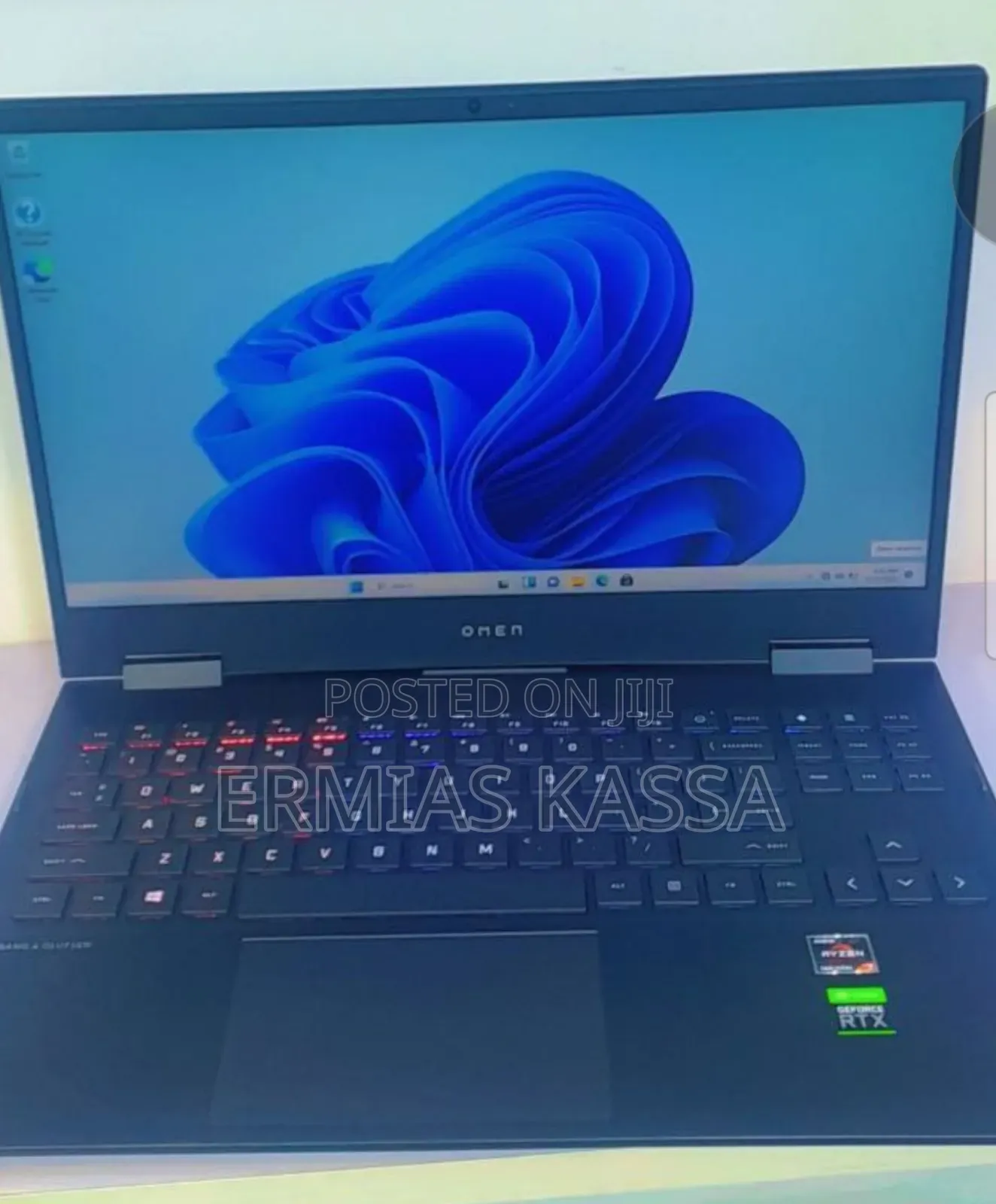 New Laptop HP Omen 15t 16GB AMD Ryzen 7 SSD 512GB