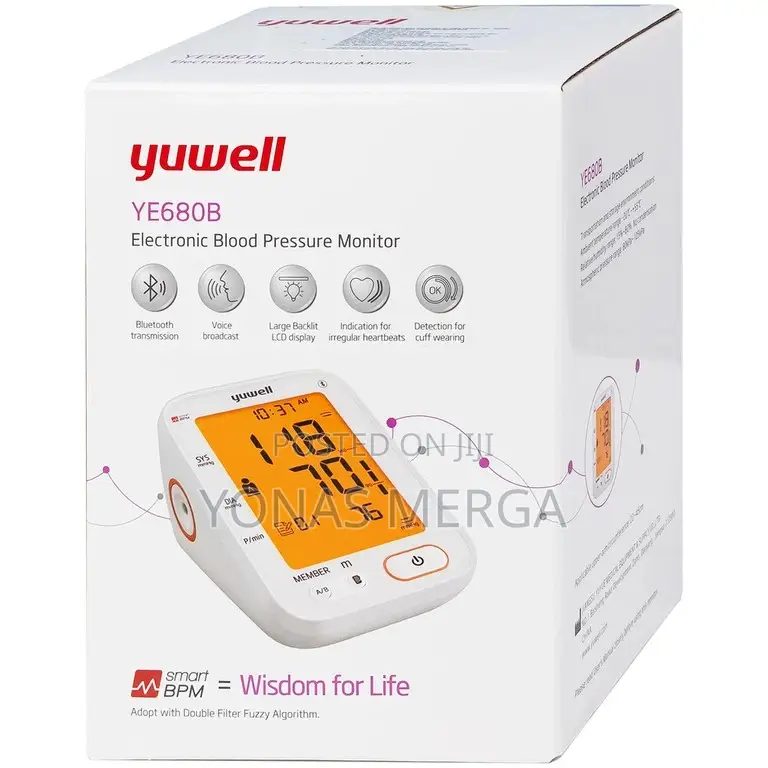 Thoughtful Design:٢ Yuwell Blood Pressure Monitor瓷مbpm