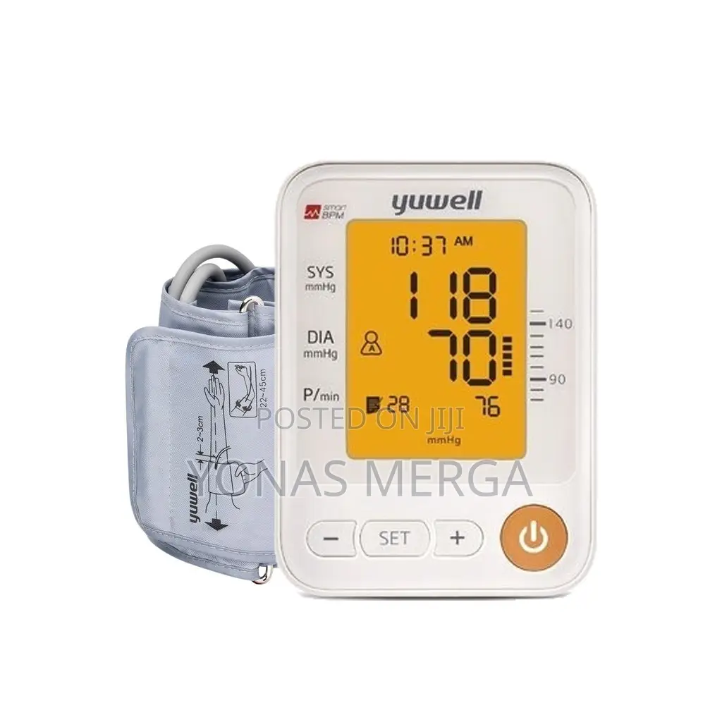 Accurate Blood Pressure and Pulse Measuremenፗءdaily Use BPM