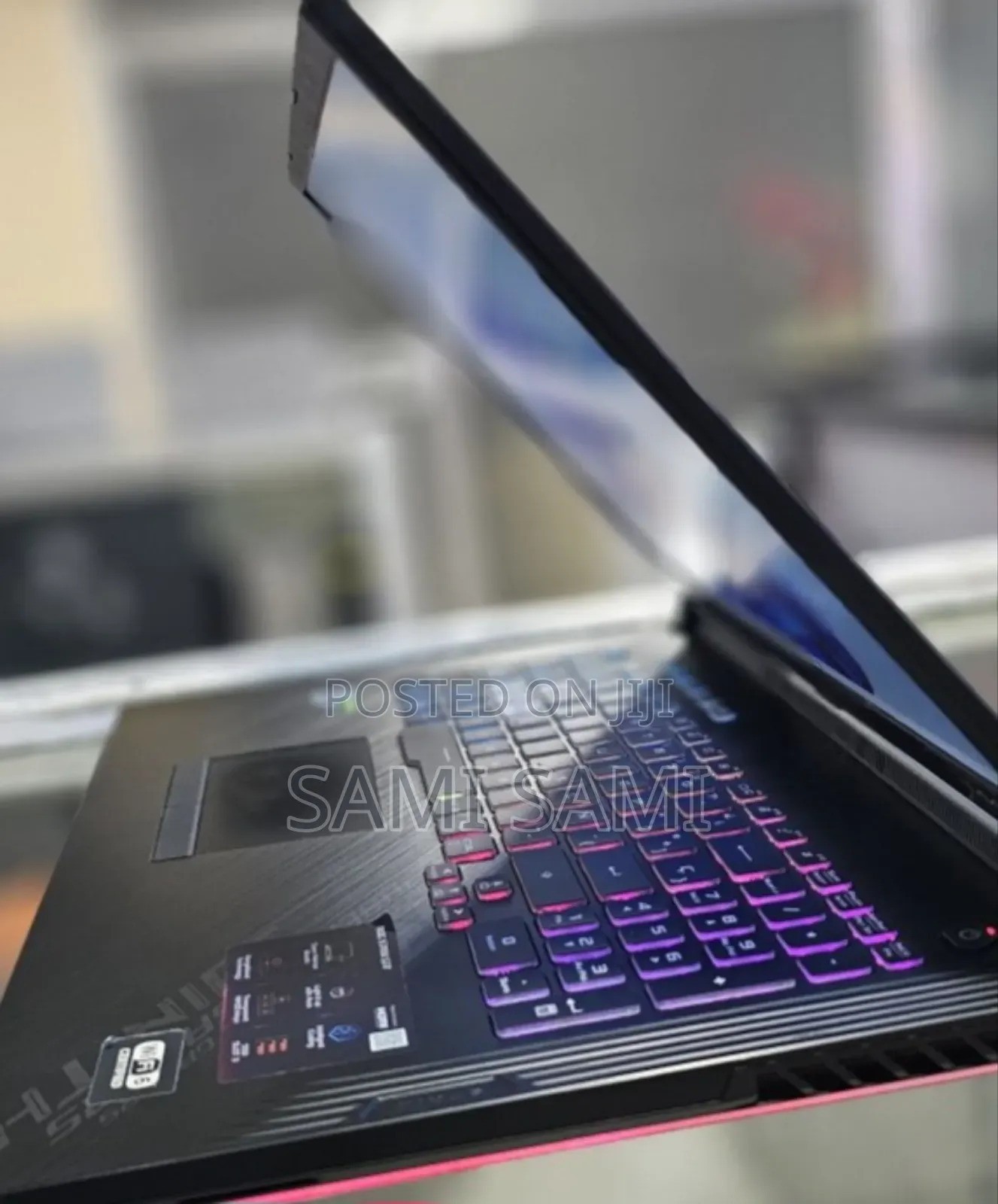 New Laptop Asus ROG Strix G17 32GB Intel Core I7 SSD 1T