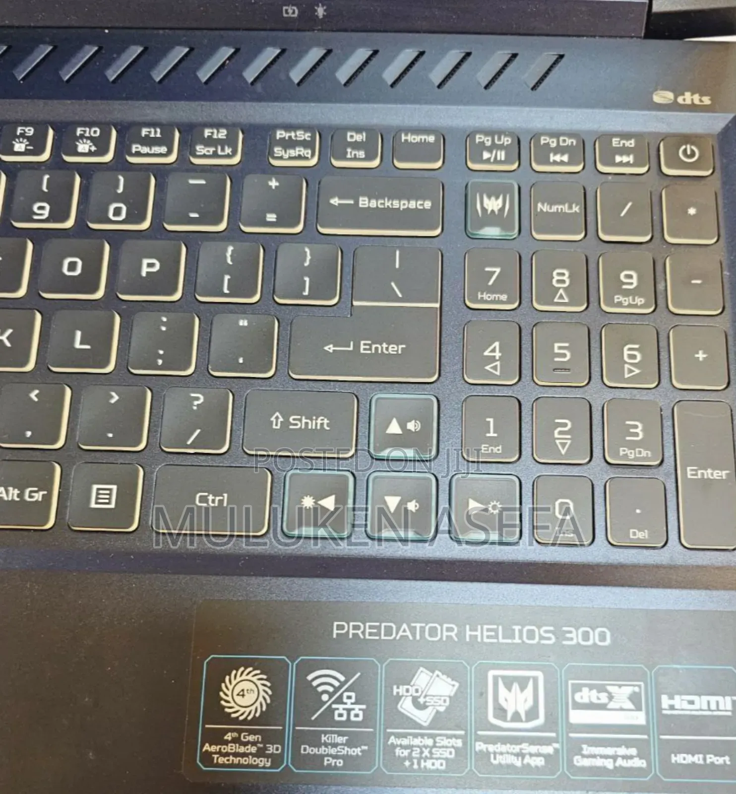 New Laptop Acer Predator Helios 300 16GB Intel Core I7 SSD 1T