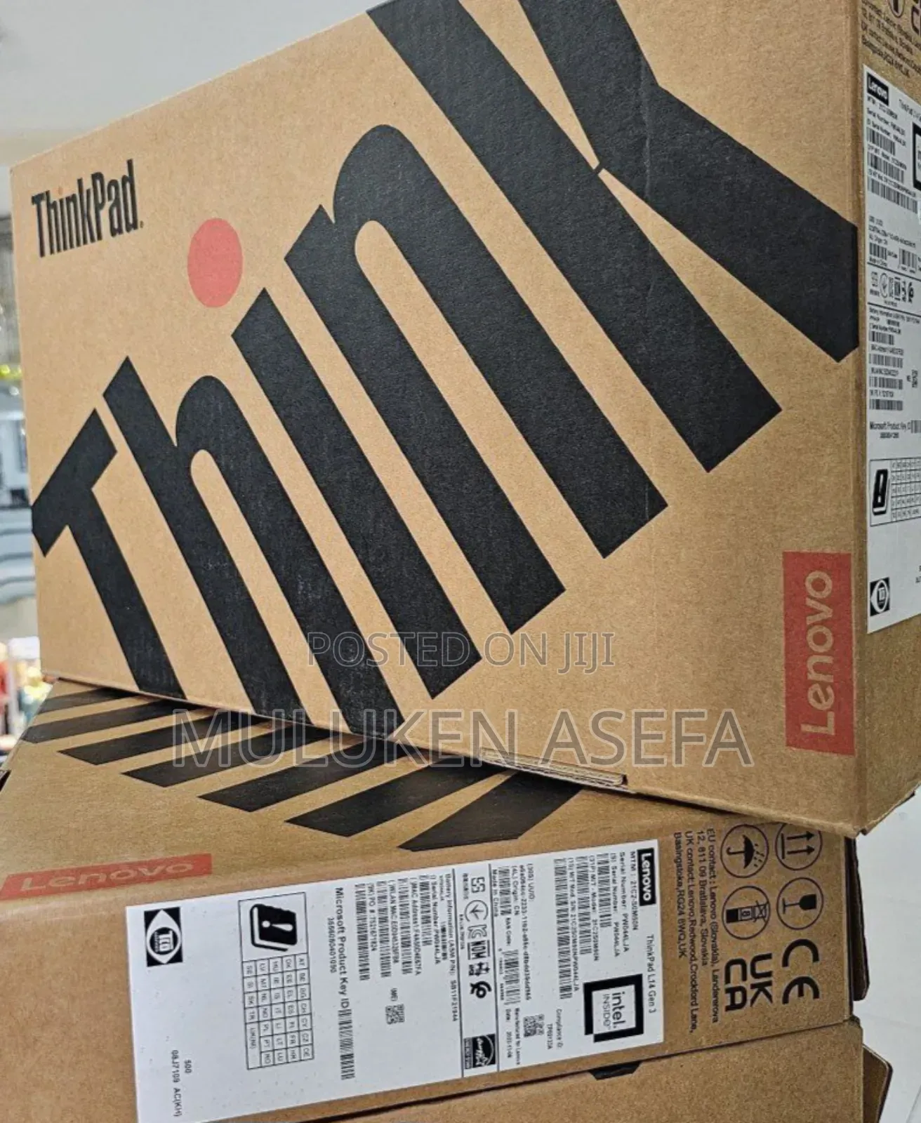 New Laptop Lenovo Thinkpad L14 16GB Intel Core I5 SSD 256GB