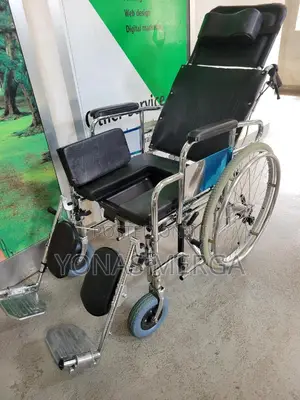 Commode Chair Wheelchair零طreclining Wheelchair/Dual Purpose