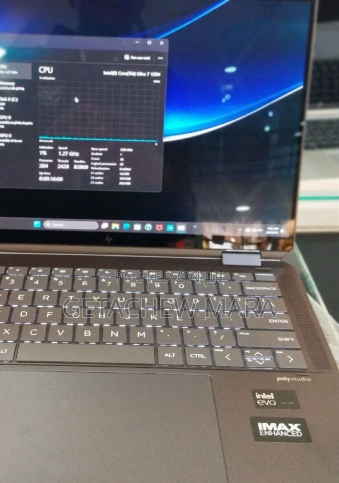 New Laptop HP Spectre X360 16GB Intel Core I7 SSD 1T