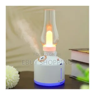 Suitable For Home, Office, Bedroom Vintage Lamp Humidifier