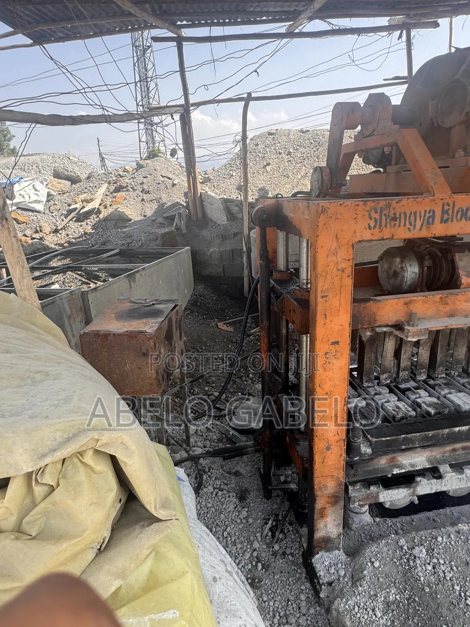 ሻንጋይ ብሎኬት ማምረቻ ማሽን