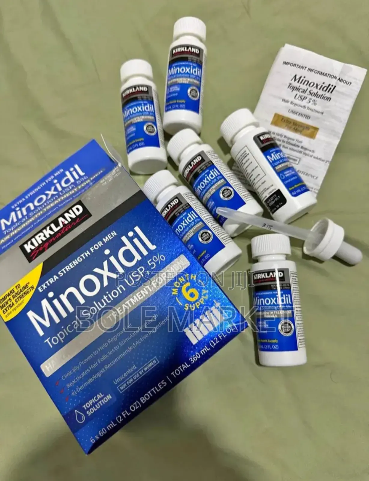 Minoxidil 5% የፀጉር ማብቀያ