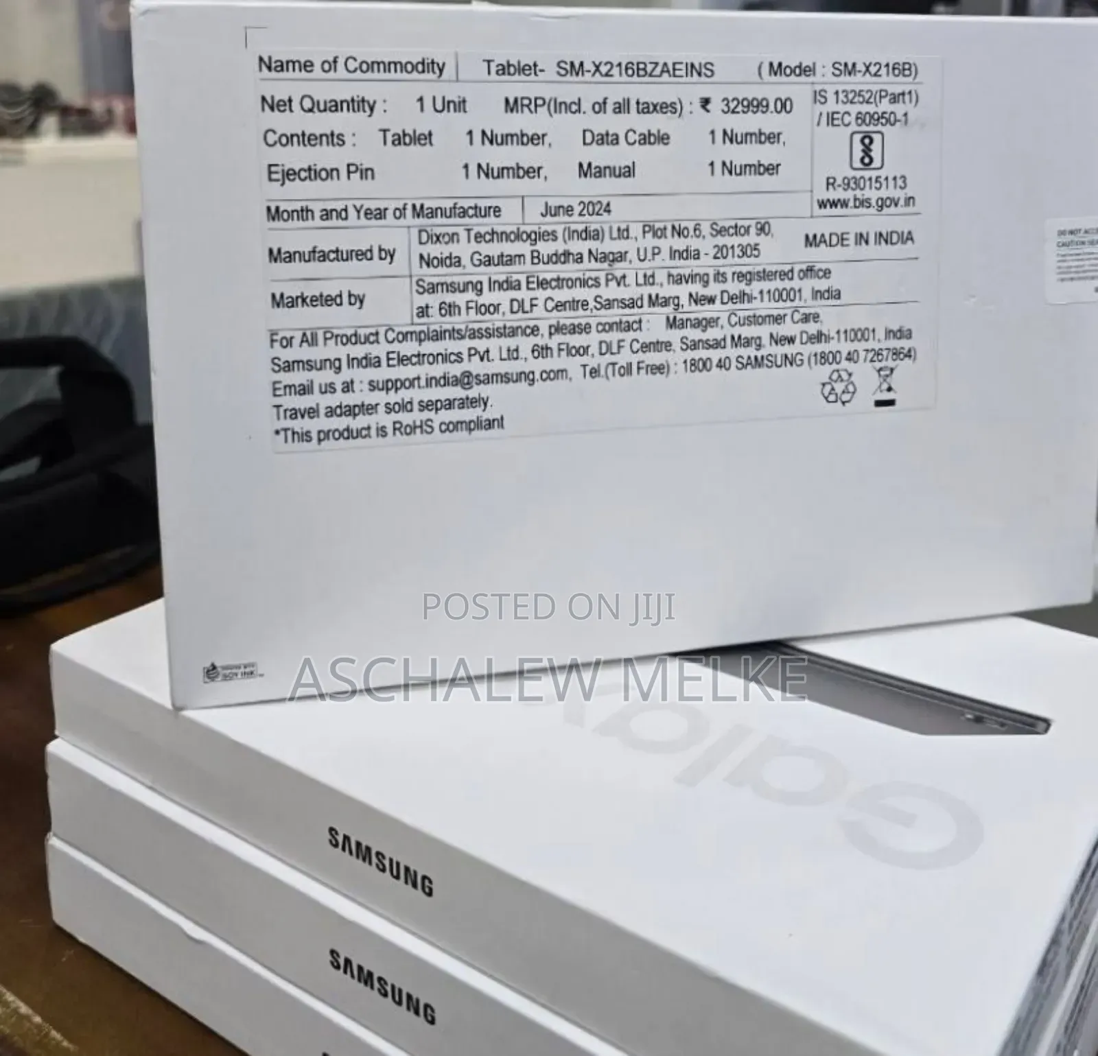 New Samsung Galaxy Tab A9+ 128 GB