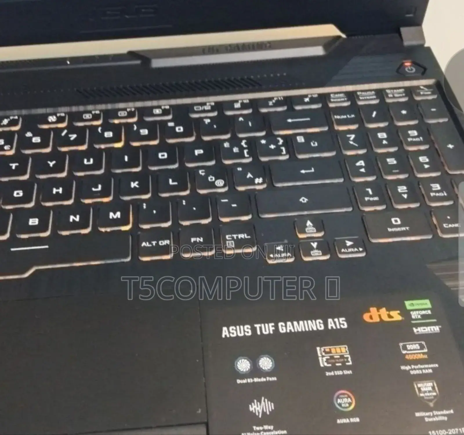 New Laptop Asus TUF Gaming A15 16GB AMD Ryzen 5 SSD 512GB