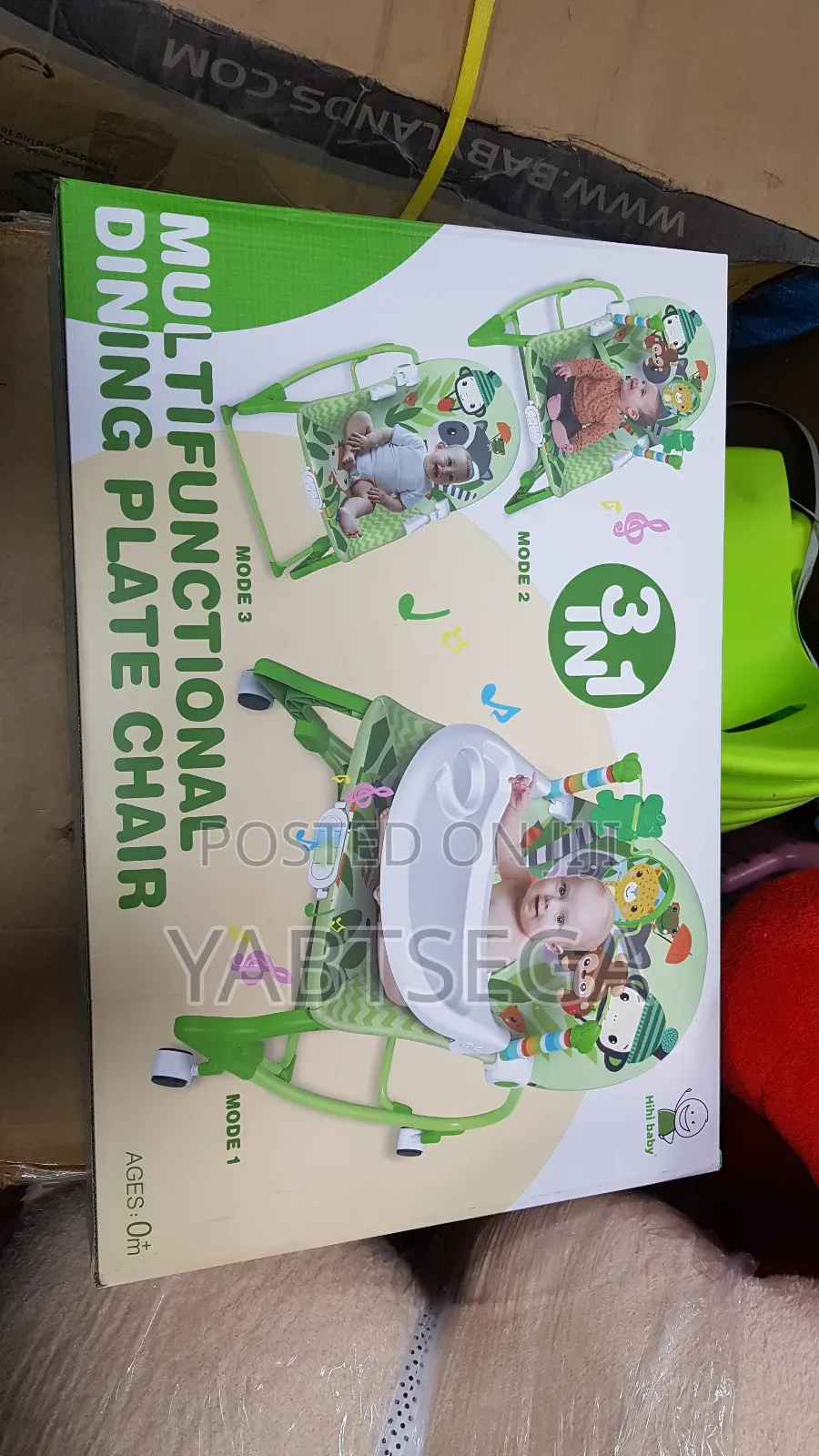 3-in-1 Baby Multifunctional Dining Plate Chair