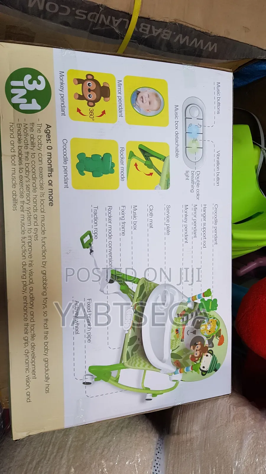 3-in-1 Baby Multifunctional Dining Plate Chair