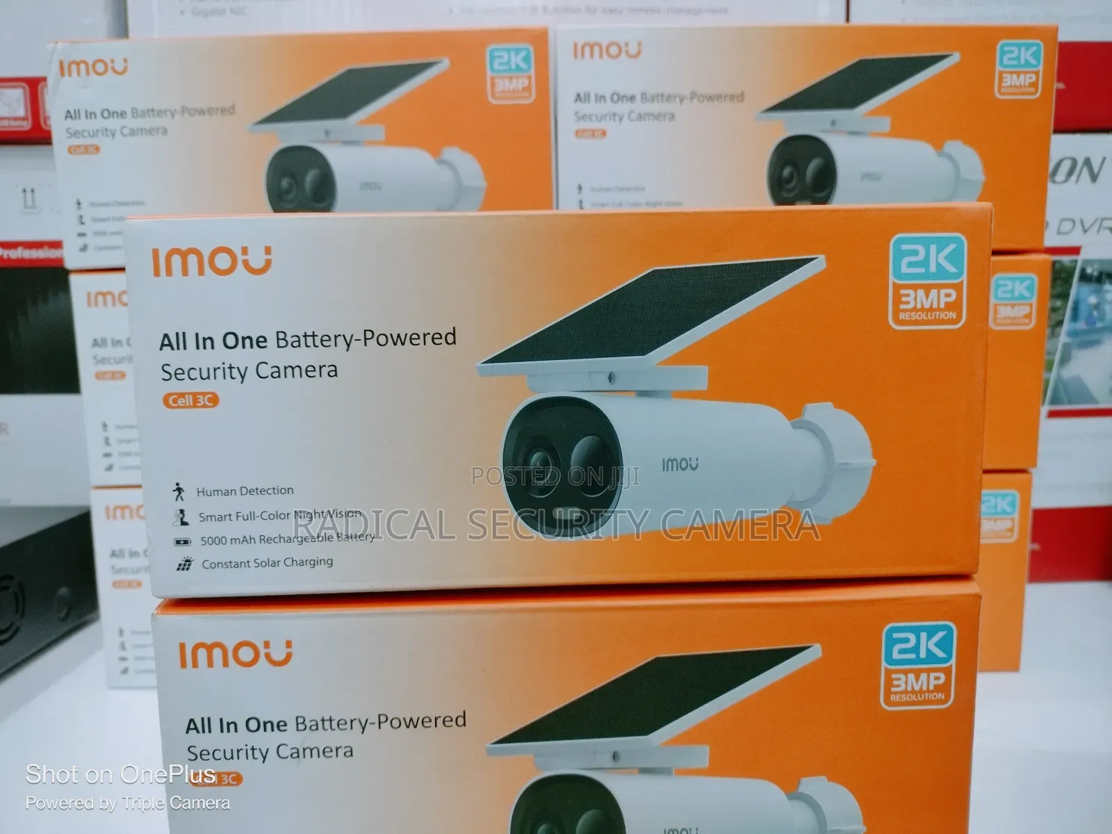 Security Camera Imou Outdoor With Solar Panal