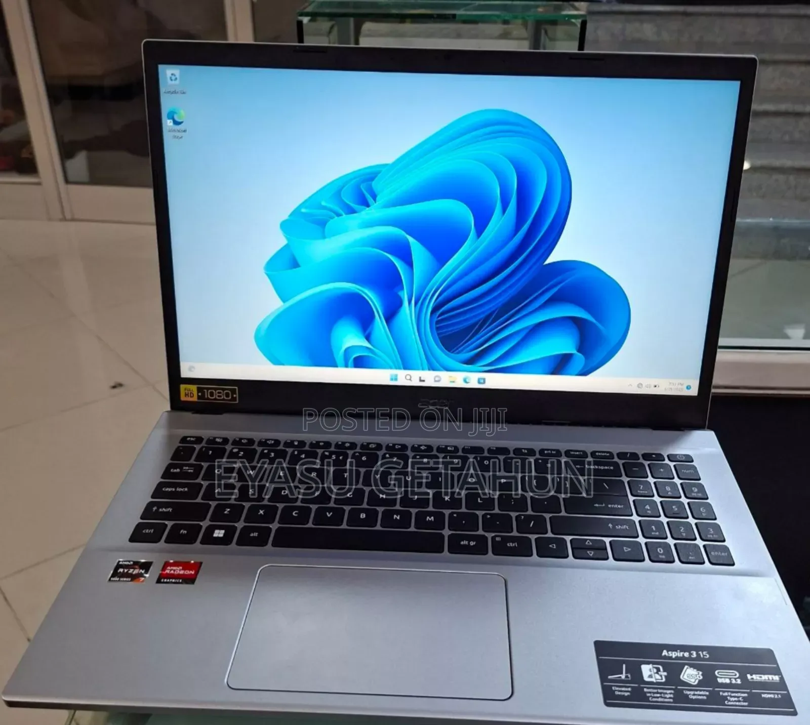 New Laptop Acer Aspire 5 16GB AMD Ryzen 7 SSD 512GB